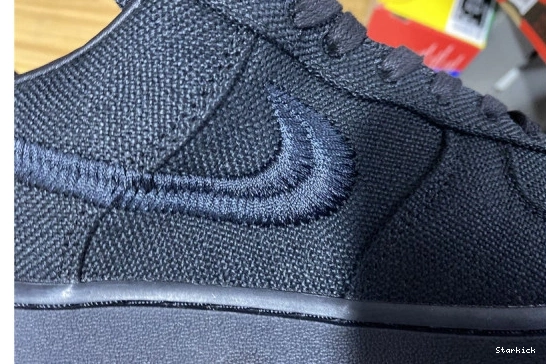 Black Low Nike 1 Stussy Air Force CZ9084-001 1116